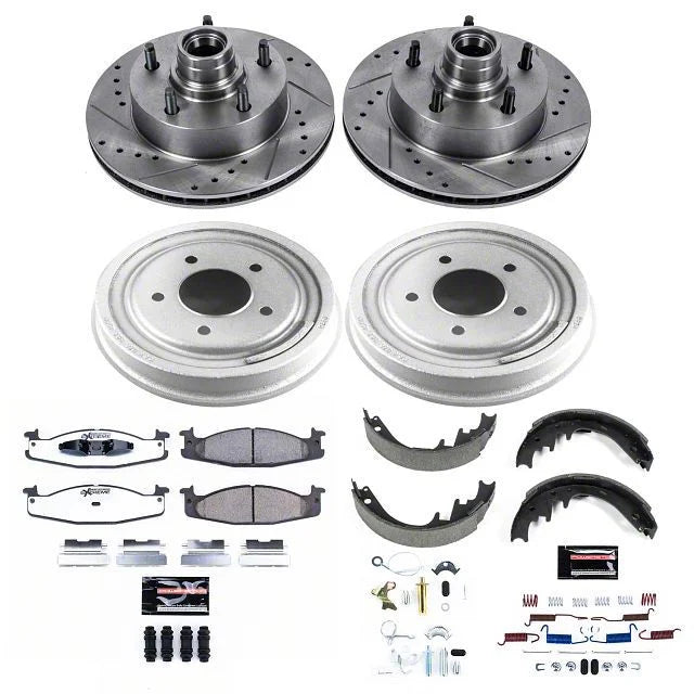 Power Stop 94-96 Ford E-150 Front & Rear Z23 Evolution Sport Brake Kit