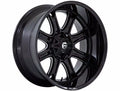 D853 22X9 8X180 G-BLK MILL 1MM