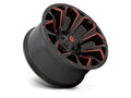 D787 22X12 6X135/5.5 M-BLK RD-MILL -46MM