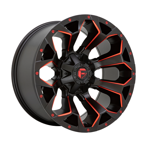 D787 22X12 6X135/5.5 M-BLK RD-MILL -46MM