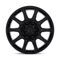 D880 22X10 BLANK M-BLK -18MM (108-1