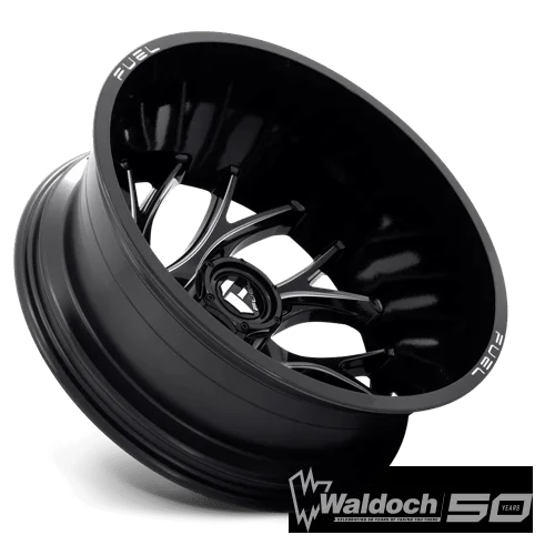 D741 22X8.25 8X6.5 GL-BLK-MIL -265M