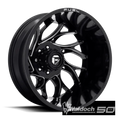 D741 22X8.25 8X6.5 GL-BLK-MIL -265M