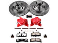 Power Stop 87-93 Ford F-150 Front Z36 Truck & Tow Kit w/Cals