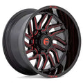 D808 24X12 8X180 G-BLK MILL-RT -44M