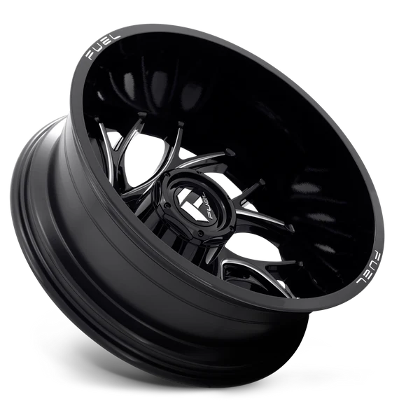 D741 22X8.25 8X210 GL-BLK-MIL -195M