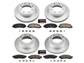 Power Stop 10-11 Ford F-250 Super Duty Front & Rear Z17 Evolution Geomet Coated Brake Kit