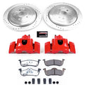 Power Stop 13-19 Lincoln MKT Rear Z23 Evolution Sport Brake Kit w/Calipers