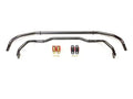 BMR 13-15 Chevrolet Camaro Front & Rear Hollow 29mm Adj. Sway Bar Kit w/ Bushings - Black Hammertone