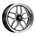 Weld S152 20X5 Laguna Drag 5X120 ET-23 BS2.1 Gloss Black MIL Dia 78.1