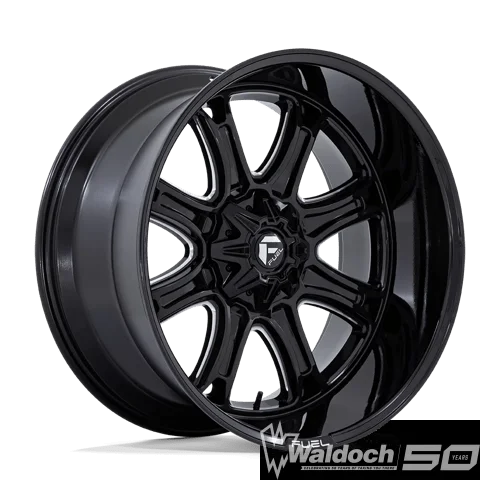 D853 22X9 5X5.5/150 G-BLK MILL 1MM