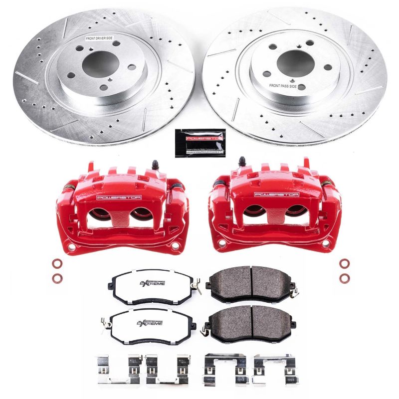 Power Stop 13-16 Scion FR-S Front Z23 Evolution Sport Brake Kit w/Calipers
