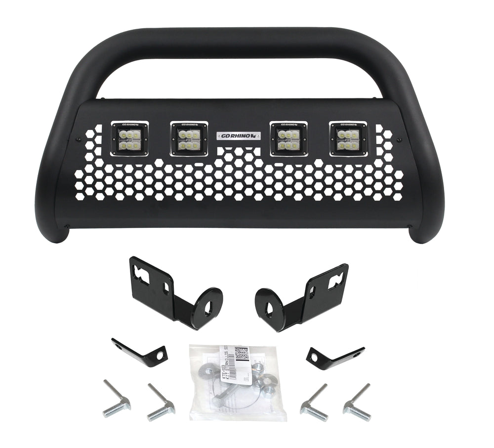 0205 RAM 1500/2500/3500 FRONT GUARDS RC2 LR4 LIGHTSCOMPLETE KIT