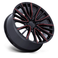 PR223 26X10 6X5.5 G-BLK MILL-RD 28M