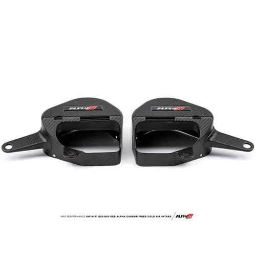 AMS Performance Infiniti 17+ Q60 / 16+ Q50 3.0TT Alpha Matte Carbon Intake Covers