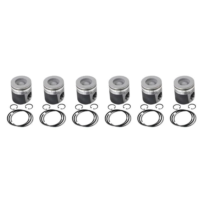 EngFTe 4BT Piston .020 Oversized W RFTgs WristpFTs AND Clips 89-93 REM
