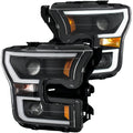 ANZO headlights close-up