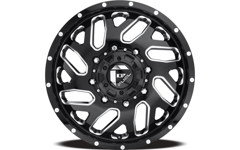 ~(46 lbs. 23X23X11)~ TRITON 20x8.25 8x200.00 GLOSS BLACK MILLED (-176 mm)
