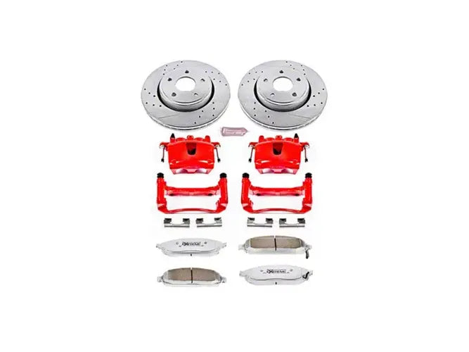 Power Stop 06-10 Jeep Commander Front Z23 Evolution Sport Brake Kit w/Calipers