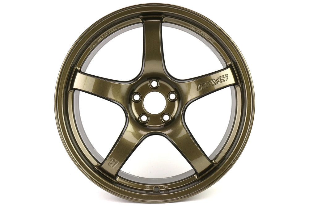 Gram Lights 57CR Almite Gold 18x9.5 38 - 2013 FR-S / BRZ / 86 / 2014 Forester