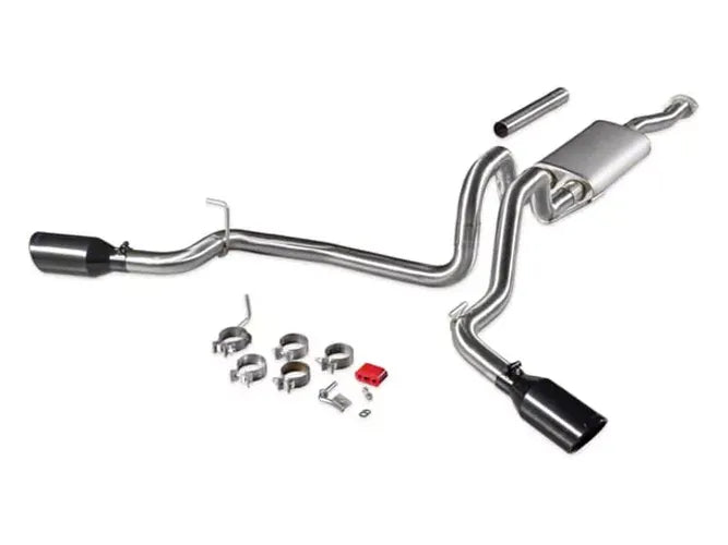 1623 TACOMA SIGNATURE CATBACK EXHAUST SYS 2.5IN TUBING DUAL SS