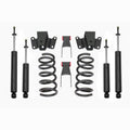 MaxTrac 97-03 Ford F-150 2WD V6 2in/4in Lowering Coil Kit