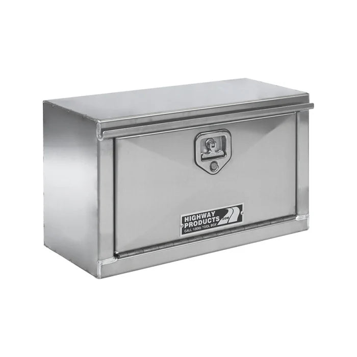 30 X 18 X 13 ALUMINUM SINGLE DROP DOOR UNDERBODY TOOL BOX