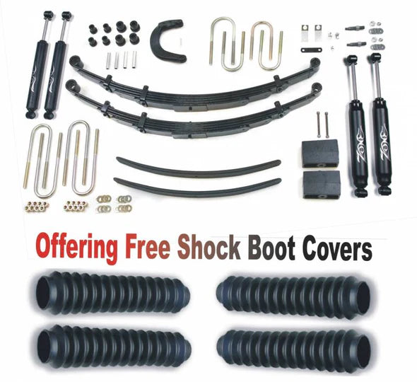 (KIT) 7787 CHEV/GMC 1500 TRUCKS/SUVS GAS/4WD 6IN LEAF SPRING LIFT KIT