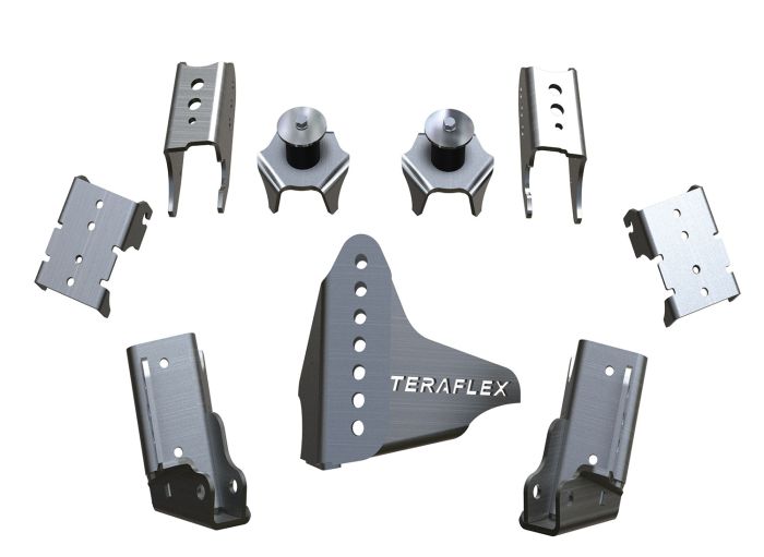 ~(32.8 lbs. 18X14X8)~ JK CRD60 Rear Axle Bracket Kit