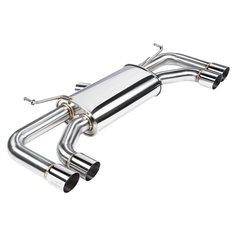DC Sports Axleback Exhaust Black Tip (19-21 Corolla Hatchback)