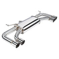 DC Sports Axleback Exhaust Black Tip (19-21 Corolla Hatchback)