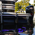 PONTOON BOAT UNDER DECK LED LIGHT KIT RGB SURFACE MNT. CONTROLLER 2430FT BOATS 7.5M/25FT LED
