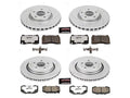 Power Stop 15-19 Chevrolet Corvette Front & Rear Z26 Street Warrior Brake Kit