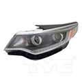 CAPA 1617 KA OPTMA HALGN W/LED ACCENT HEADLIGHT ASSY LH