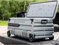 SQUAD BOX WITH MANUAL LATCH AND SLIDE BRACKET DESTROYER GRAY