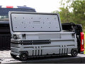 SQUAD BOX WITH MANUAL LATCH AND SLIDE BRACKET DESTROYER GRAY