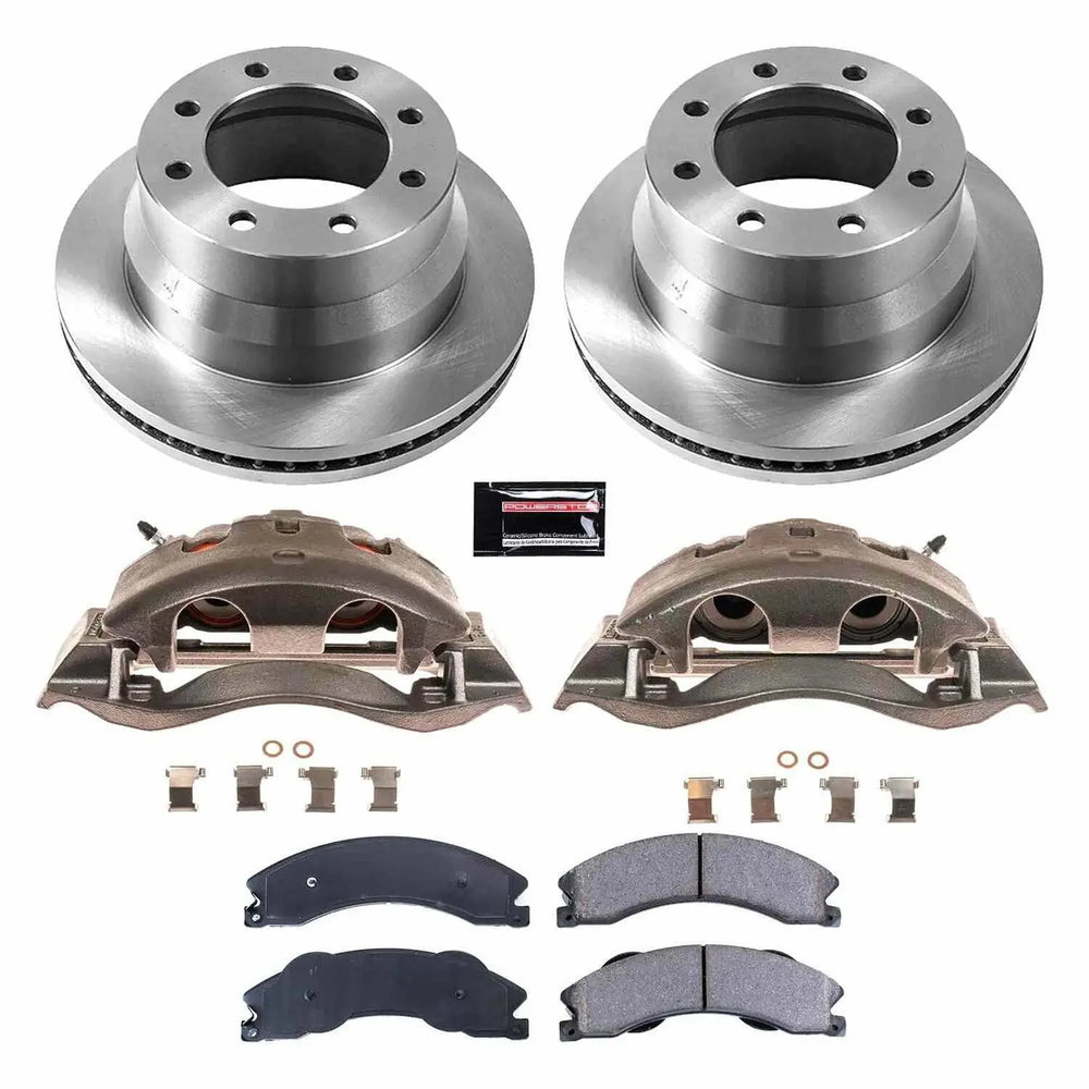 Power Stop 09-19 GMC Savana 4500 Rear Autospecialty Kit w/Cals