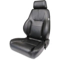 ELITE RECLINER W/LUMBAR BLACK VINYL LEFT