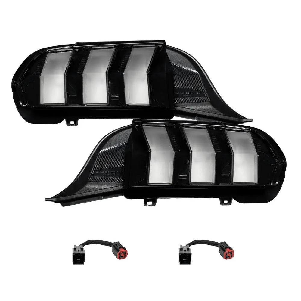 24C MUSTANG SEQUENTIAL LED TAIL LIGHTS CLEAR (PAIR)