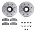 R1 Concepts Brake Rotor- Blank with Optimum Oe Pads Hdw Fits Ford F-350