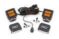 2 Inch LED Light Pods | Spot Beam | Amber Lens | Square