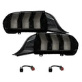 24C MUSTANG SEQUENTIAL LED TAIL LIGHTS SMOKED (PAIR)