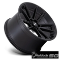 Wheel Pros R194 22X10 5X112 MT-BLK-BLK-CAP 30MM