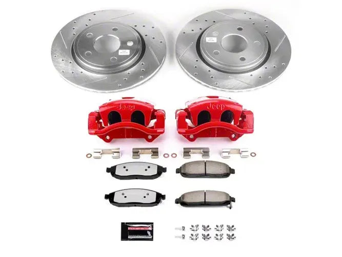 Power Stop 06-10 Jeep Commander Front Z23 Evolution Sport Brake Kit w/Calipers