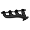 LS Swap Exhaust Manifolds Black Ceramic Finish Multi-Fit 2.50 In. Outlet Gen III, Gen Iv Chevrolet LS Engine Hooker BlackHeart