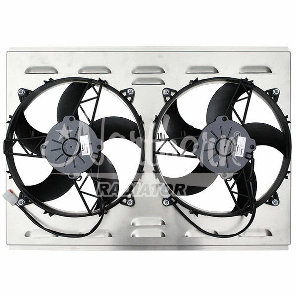 DUAL 11' HIGH CFM FAN SHROUD FOR 20