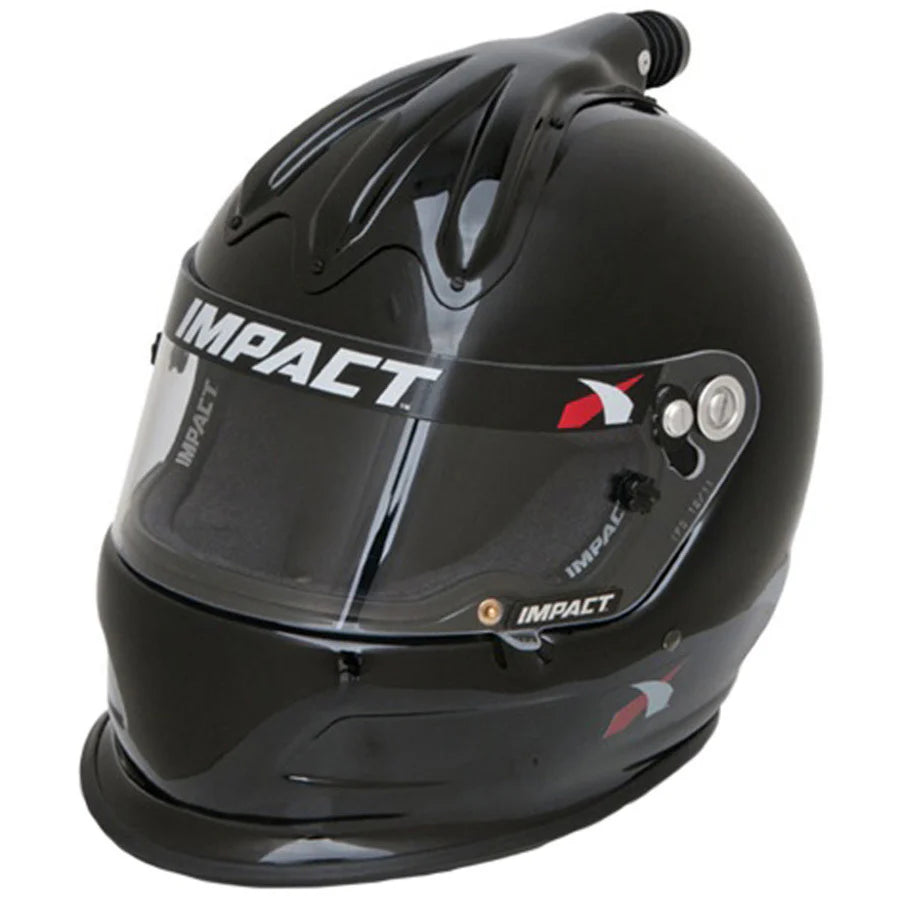 Helmet Super Charger Large Black SA2020