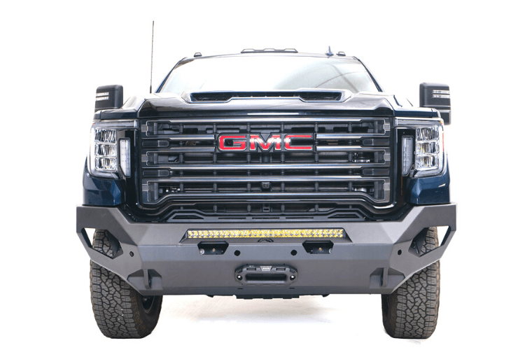 20C SIERRA 2500/3500 HD MATRIX FRONT BUMPER W/ NO GUARD