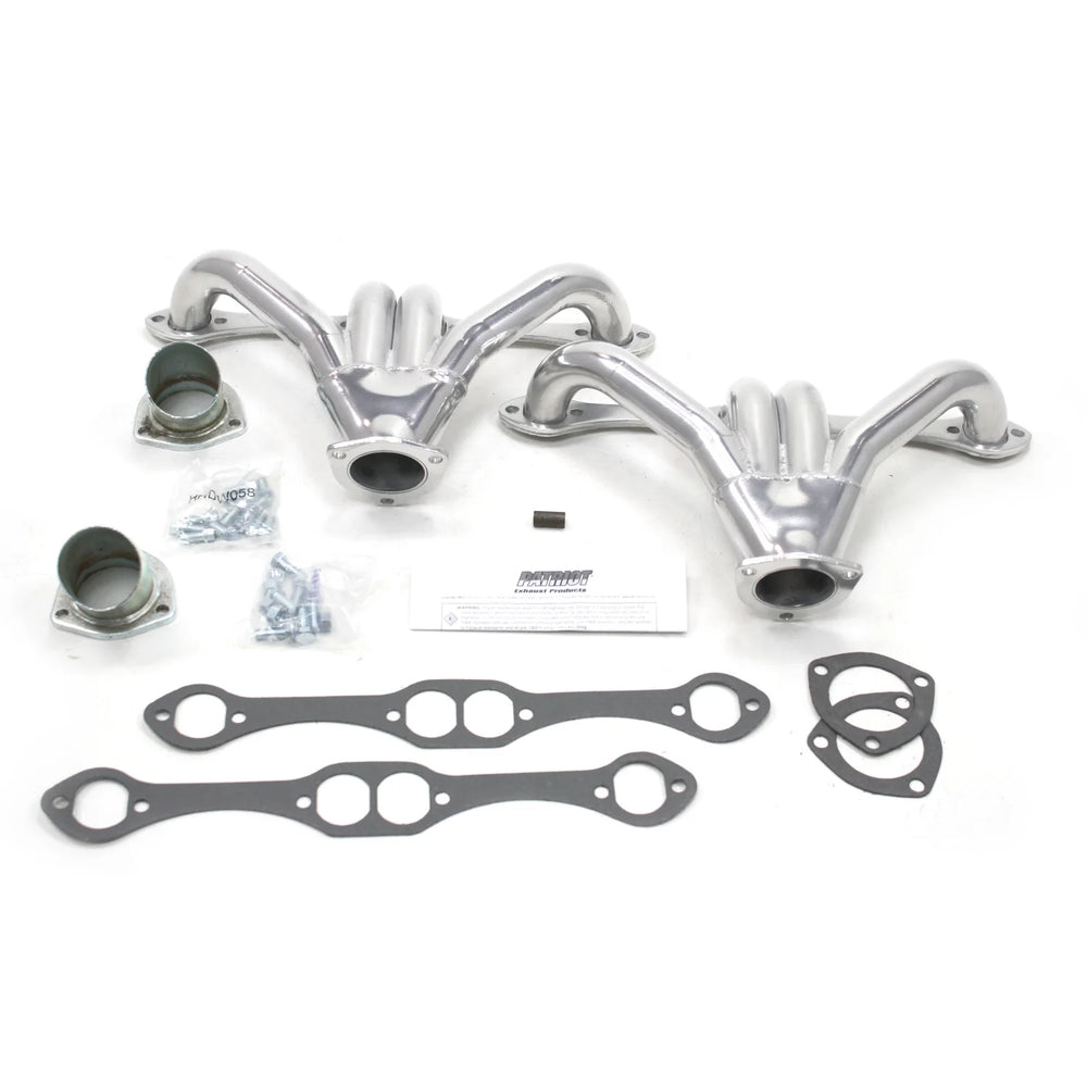 Coated Headers - SBC Tight Tuck