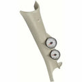 ~(3.1 lbs. 34X7X5)~ DIESEL GAUGE KIT A-PILLAR RAM 03-09 BOOST/EGT 60PSI/2000degree F WHT SPEK-PRO